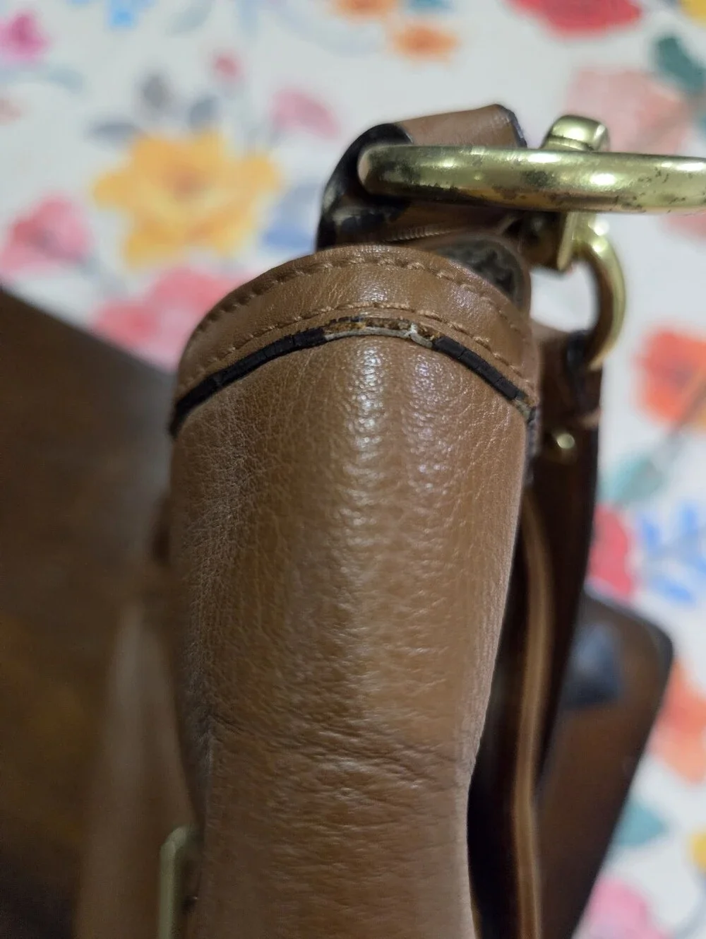 Coach Taylor Leather Flap Shoulder Bag